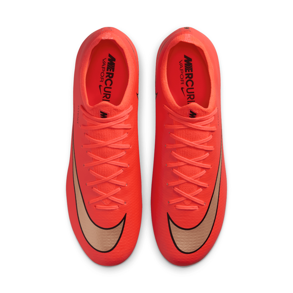 Nike Mercurial Vapor 17 Pro Youth Firm-Ground Low-Top FG-BRIGHT CRIMSON/BLUR product image 4, provided for visual reference