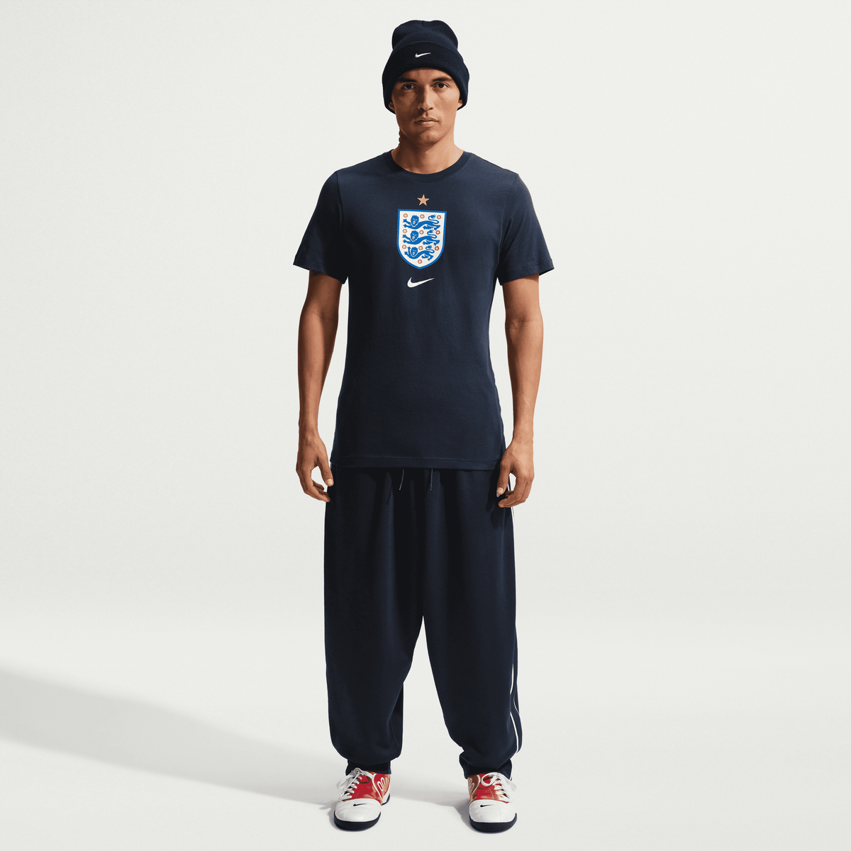 Nike England Men Nike Soccer T-Shirt product image 3, provided for visual reference and product detail review
