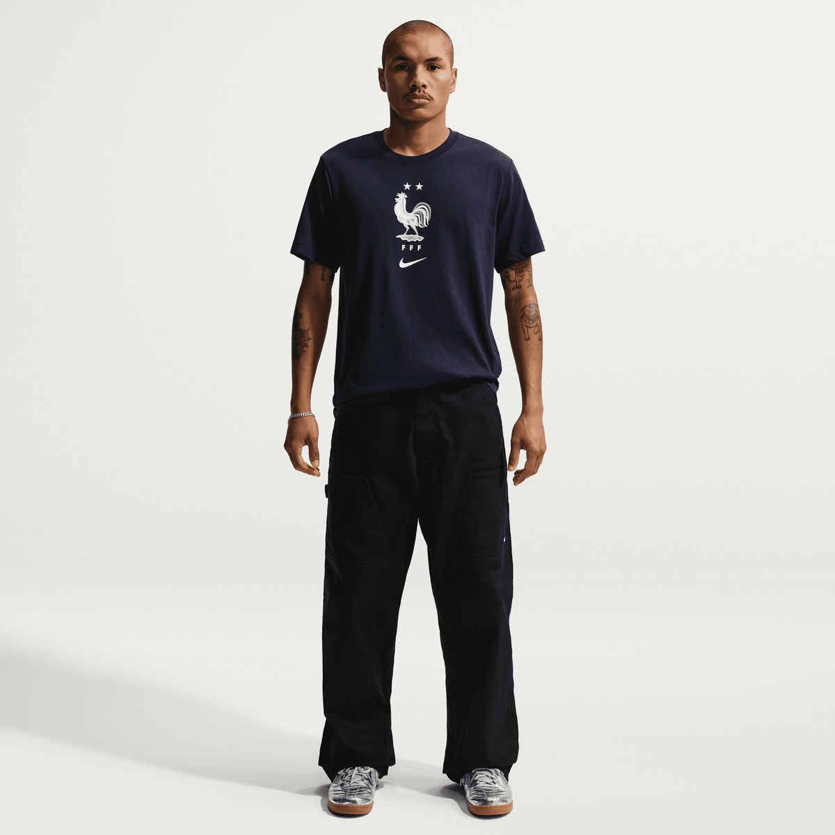 Nike FFF Men Nike Soccer T-Shirt product image 2, provided for visual reference and product detail review