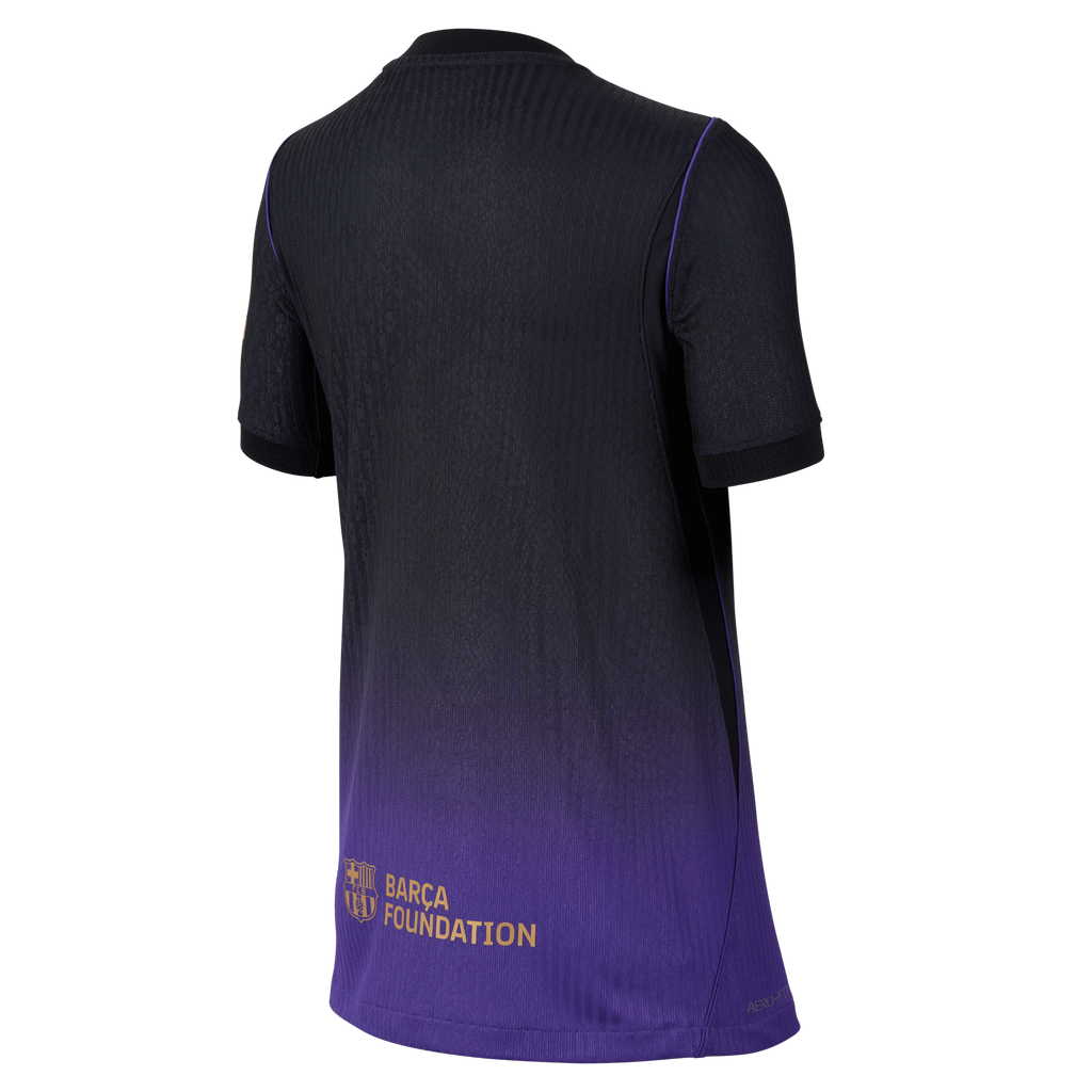 Nike Youth FC Barcelona Kobe Aero-FIT Authentic Match Away Jersey 26/27 product image 2, provided for visual reference and