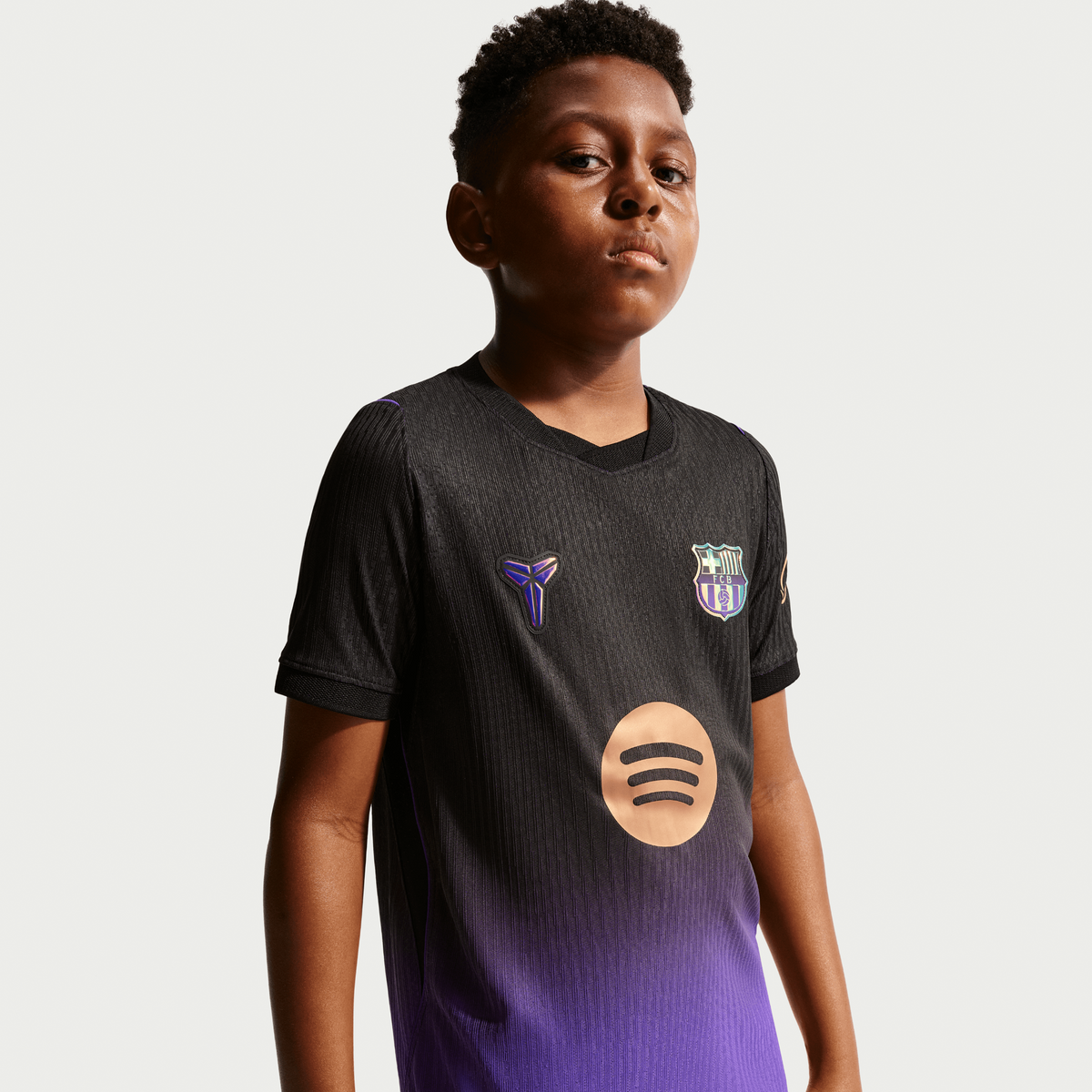 Nike Youth FC Barcelona Kobe Aero-FIT Authentic Match Away Jersey 26/27 product image 6, provided for visual reference and