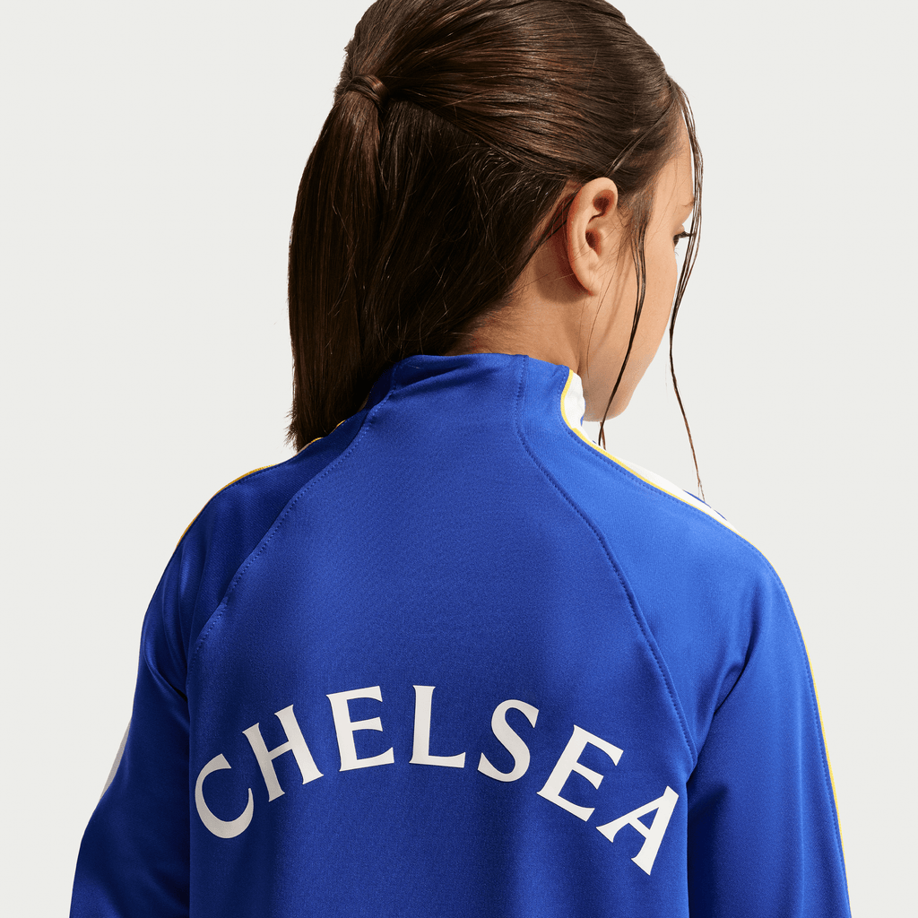 Nike Youth Chelsea Strike Big Kids' Dri-FIT Soccer Knit Drill Top product image 2, provided for visual reference and product