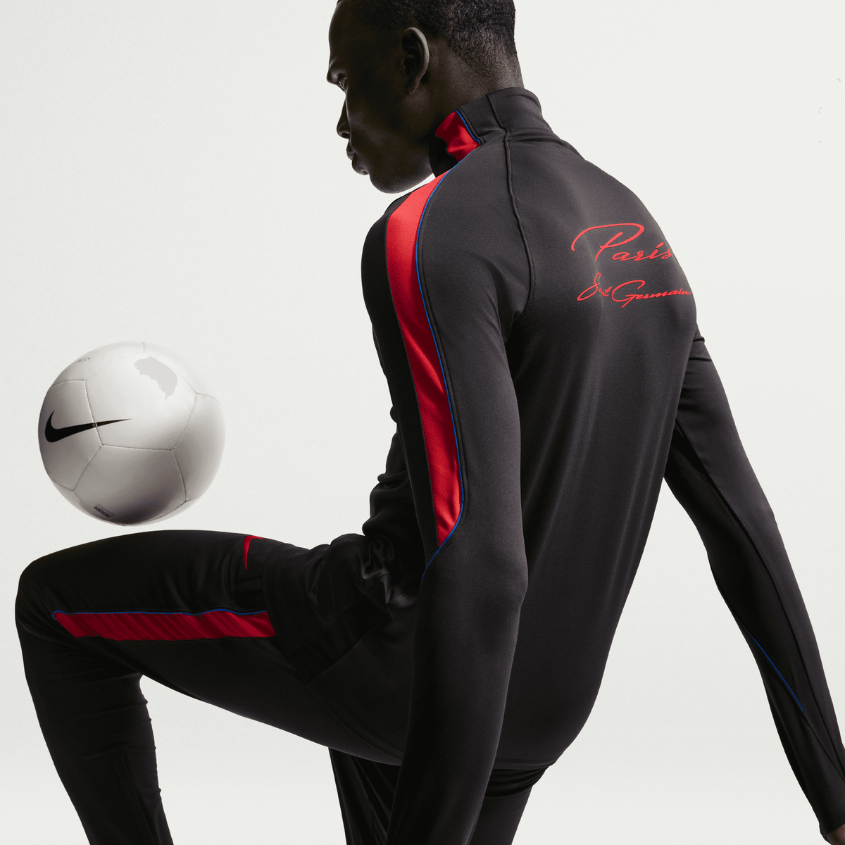 Nike Paris Saint-Germain Strike Fourth Men Dri-FIT Soccer Drill Top product image 3, provided for visual reference and