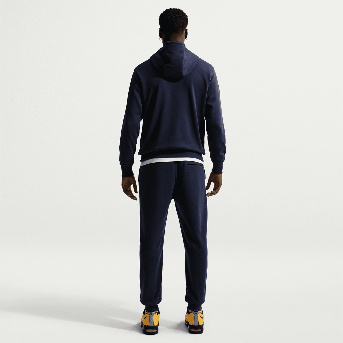 Nike FC Barcelona Club Pullover Hoodie -Navy product image 5, provided for visual reference and product detail review