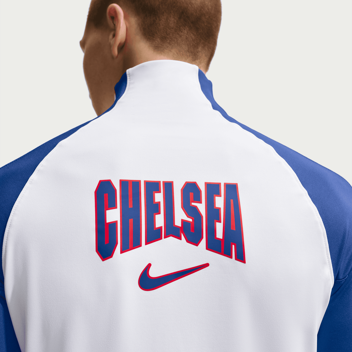 Nike Chelsea FC Strike Third Dri-FIT Soccer Knit Drill Top product image 3, provided for visual reference and product detail
