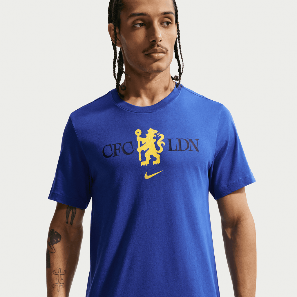 Nike Chelsea FC Men T-Shirt - Royal product image 1, provided for visual reference and product detail review