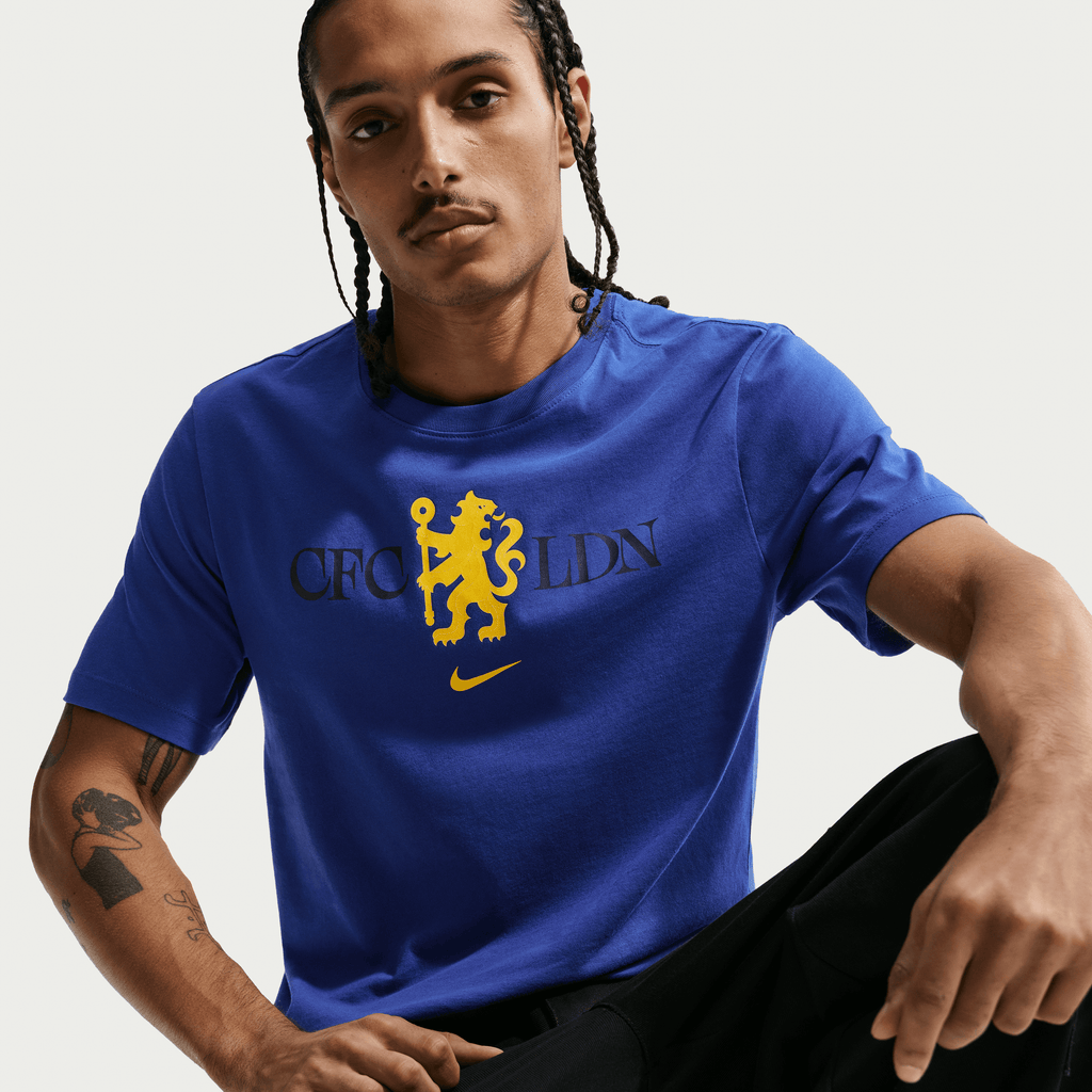 Nike Chelsea FC Men T-Shirt - Royal product image 3, provided for visual reference and product detail review