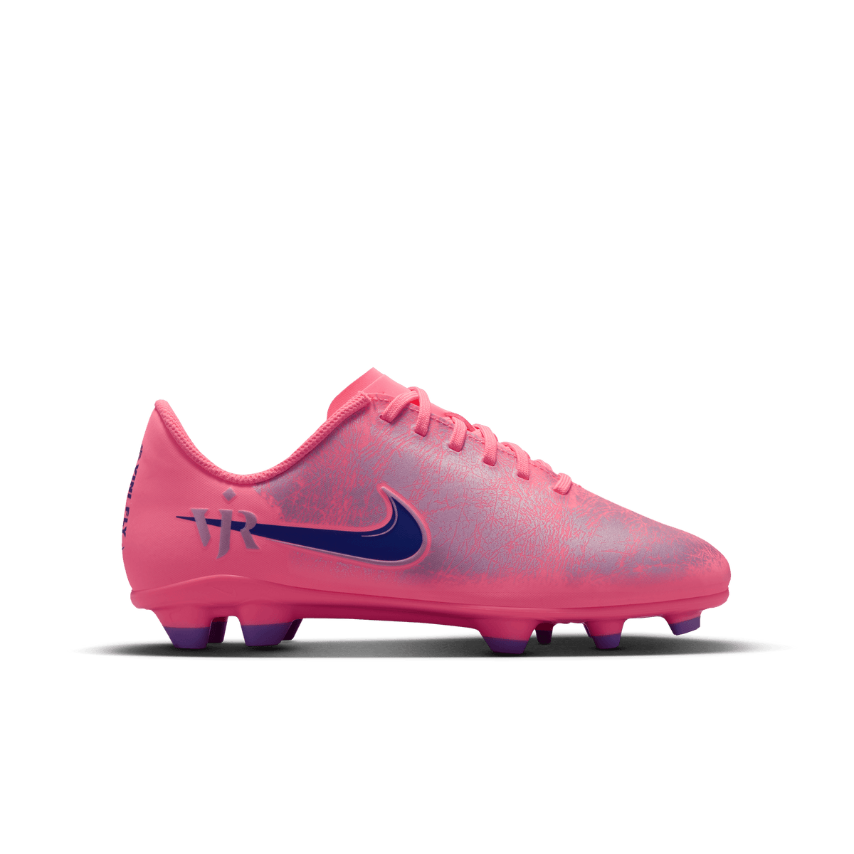 Nike Jr. Mercurial Vapor 16 Club "Vini Jr." FG-Sunset Pulse/old Royal product image 1, provided for visual reference and