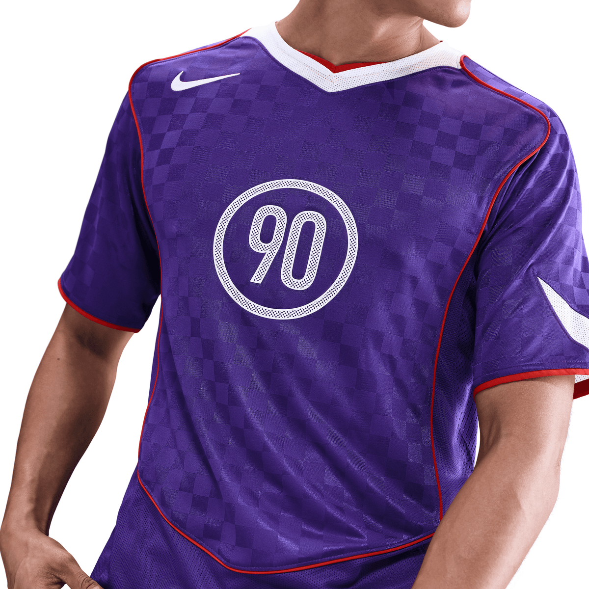 Nike Total 90 Men Dri-FIT Short-Sleeve Soccer Jersey product image 4, provided for visual reference and product detail review