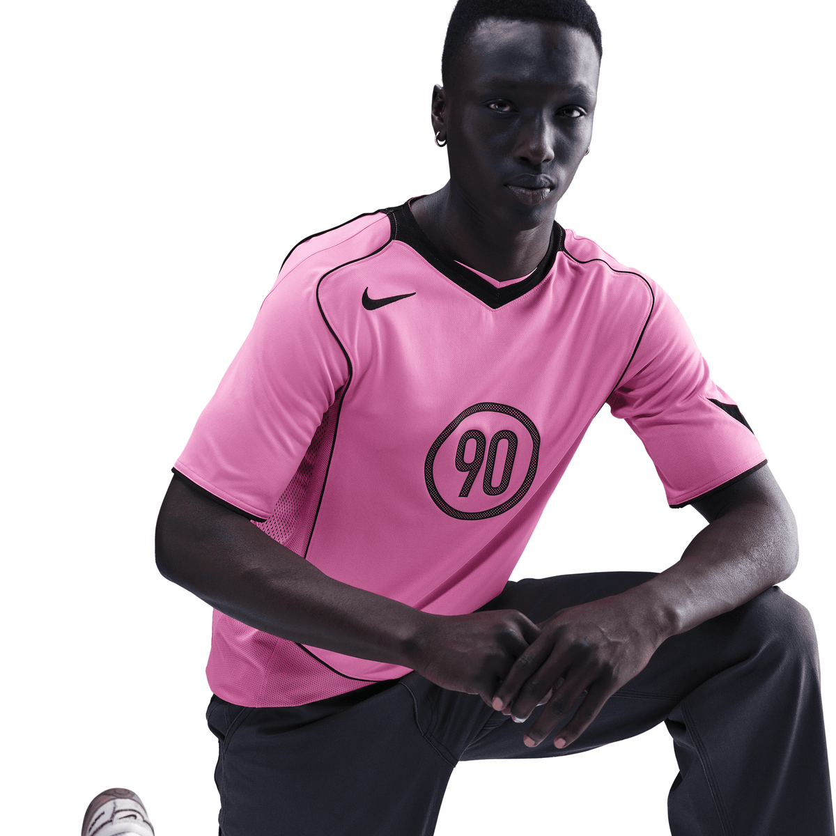 Nike Total 90 Men Dri-FIT Short-Sleeve Soccer Jersey product image 2, provided for visual reference and product detail review
