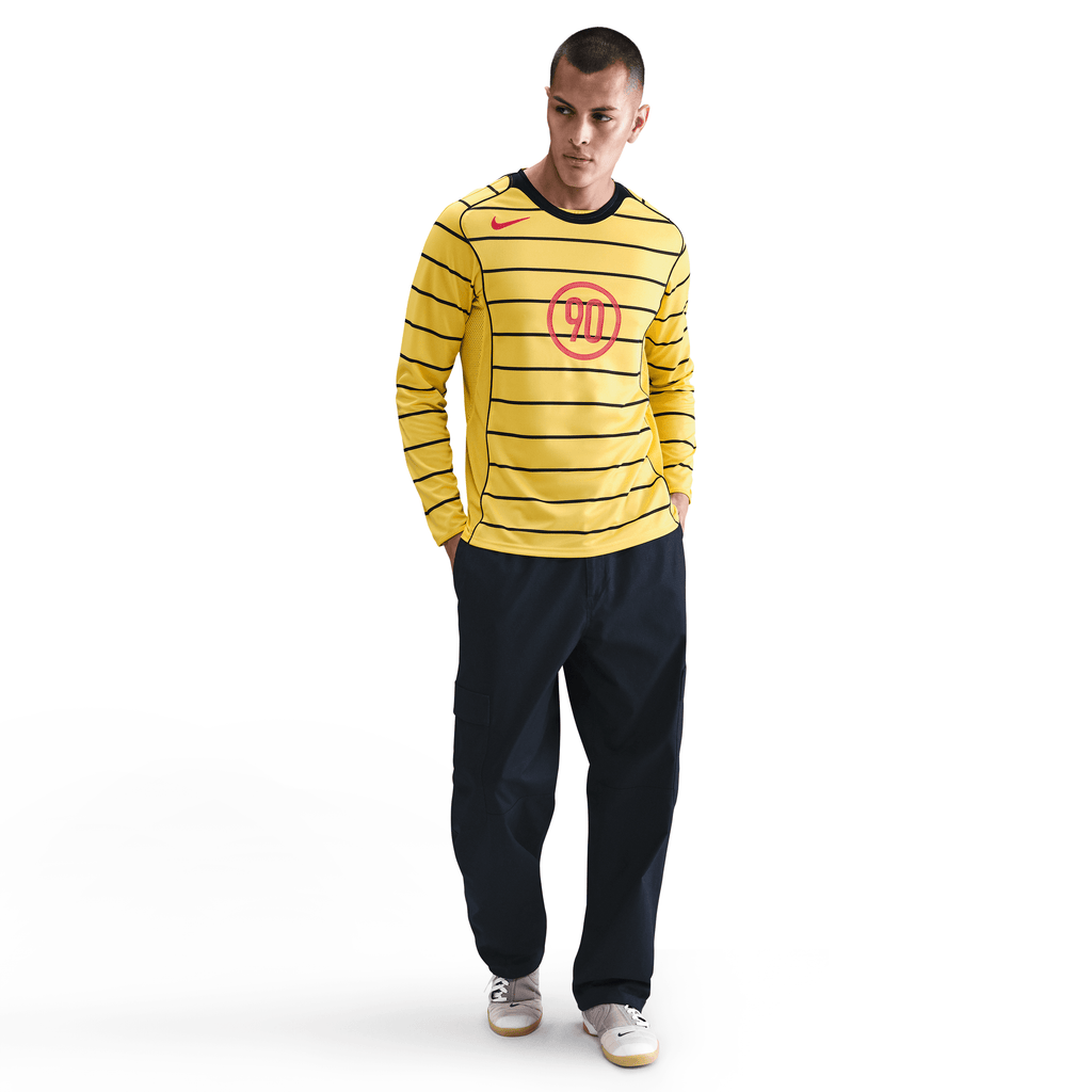 Nike Total 90 Men Dri-FIT Long-Sleeve Soccer Top product image 1, provided for visual reference and product detail review