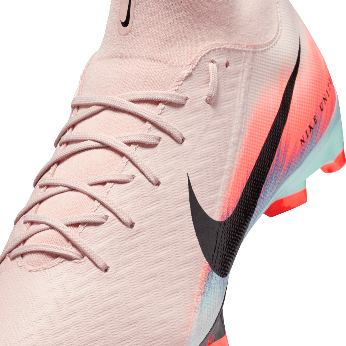 Nike United Mercurial Superfly 10 Academy-Silt Red/Racer Blue product image 5, provided for visual reference and product