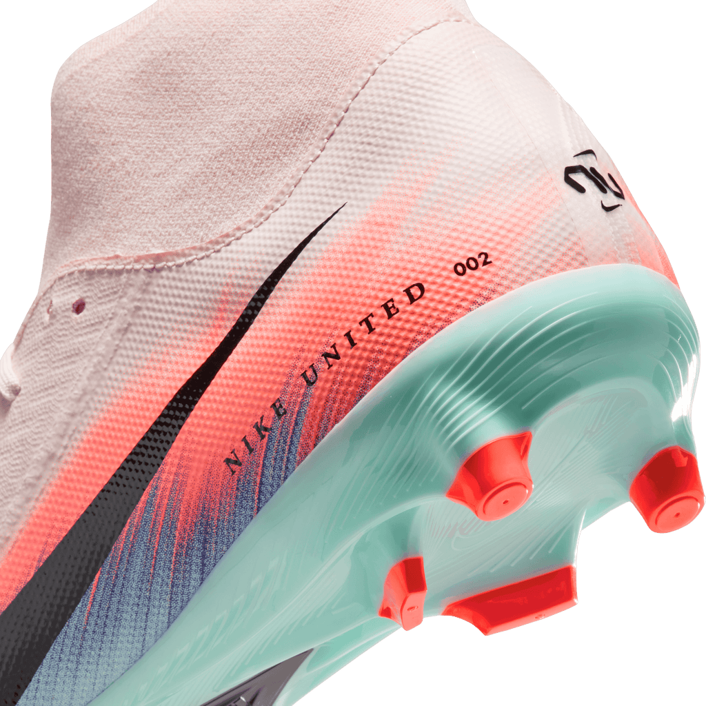 Nike United Mercurial Superfly 10 Academy-Silt Red/Racer Blue product image 10, provided for visual reference and product