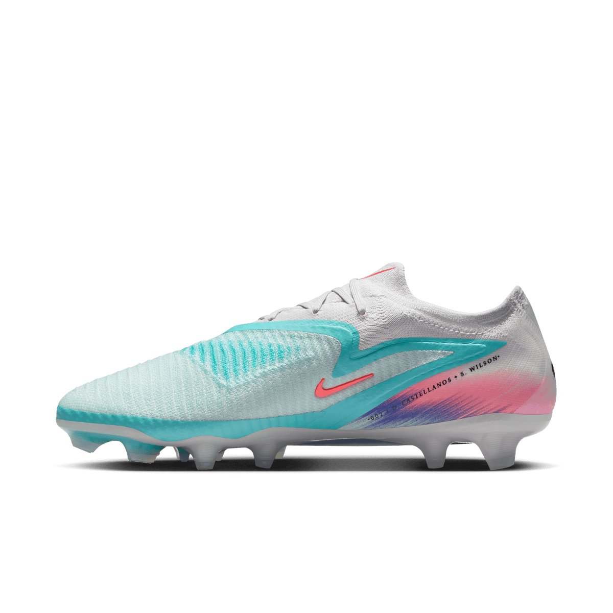 Nike United Phantom 6 Low Elite FG- Pistachio Frost/Hyper Orange product image 10, provided for visual reference and product