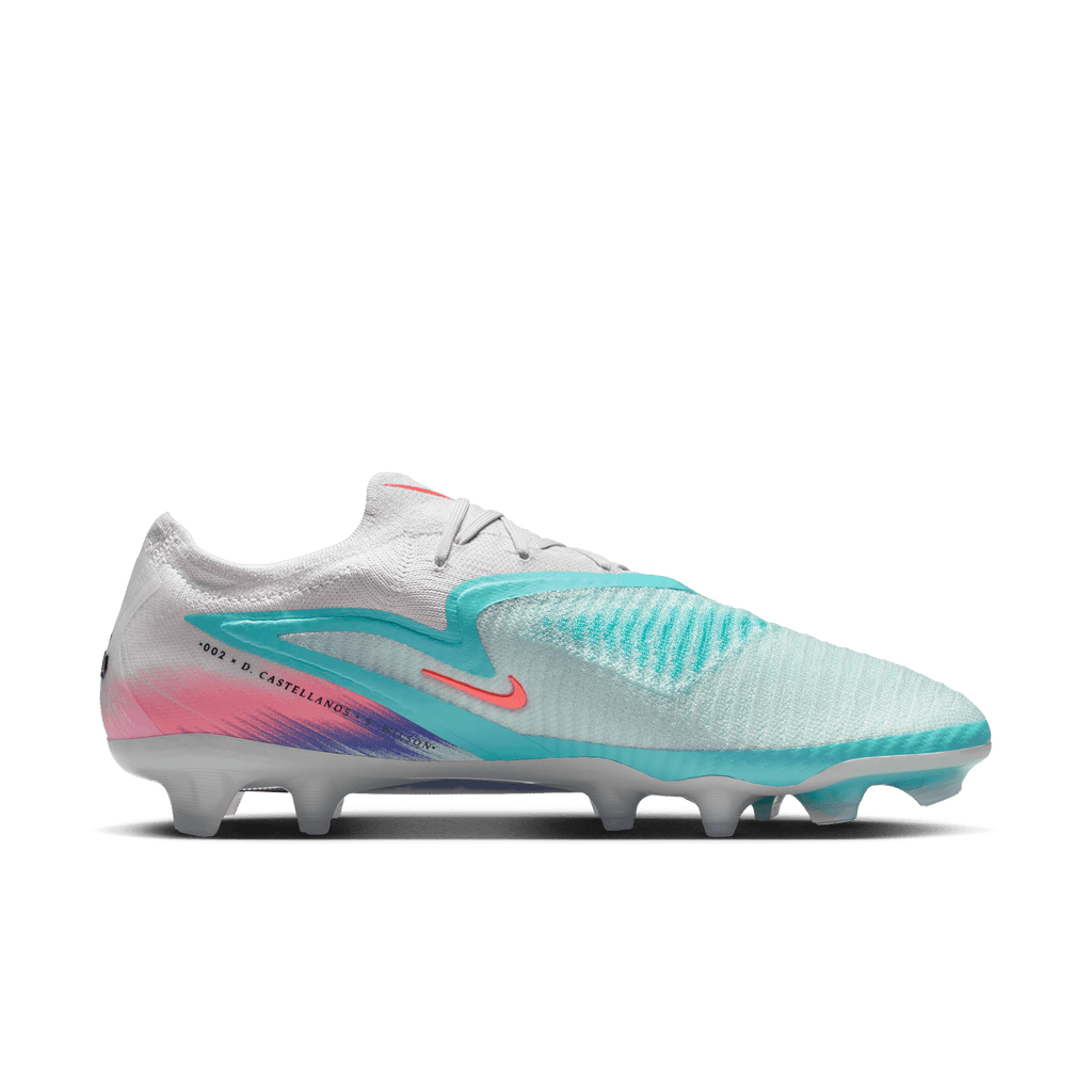 Nike United Phantom 6 Low Elite FG- Pistachio Frost/Hyper Orange product image 7, provided for visual reference and product