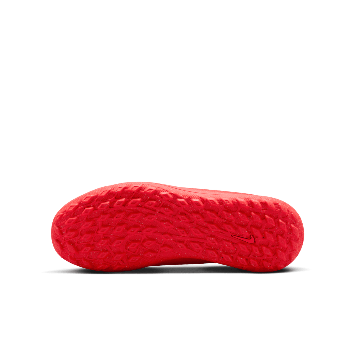 Nike Jr. Mercurial Vapor 17 Club Big Kids' Turf Low-Top Soccer Shoes- BRIGHT CRIMSON/BLUR product image 7, provided for