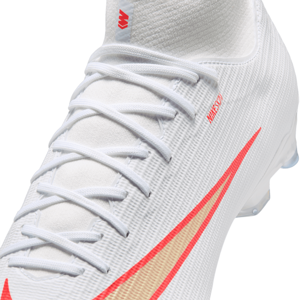 Nike Mercurial Superfly 11 Academy FG/MG - WHITE/BLUR-BRIGHT CRIMSON product image 4, provided for visual reference and