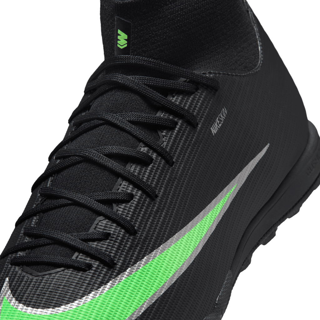 Nike Mercurial Superfly 11 Academy TF -Black/illusion Green-black product image 4, provided for visual reference and product