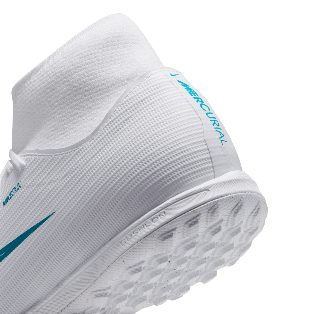 Nike Mercurial Superfly 11 Academy TF - WHITE/DUSTY CACTUS product image 5, provided for visual reference and product detail