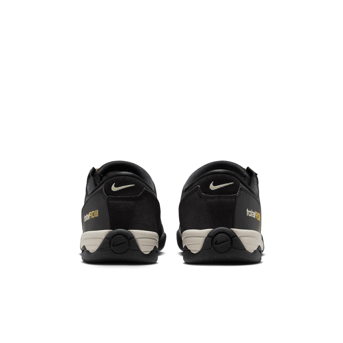 Nike Youth Total 90-Black/Coconut Milk/Metallic Gold product image 4, provided for visual reference and product detail review