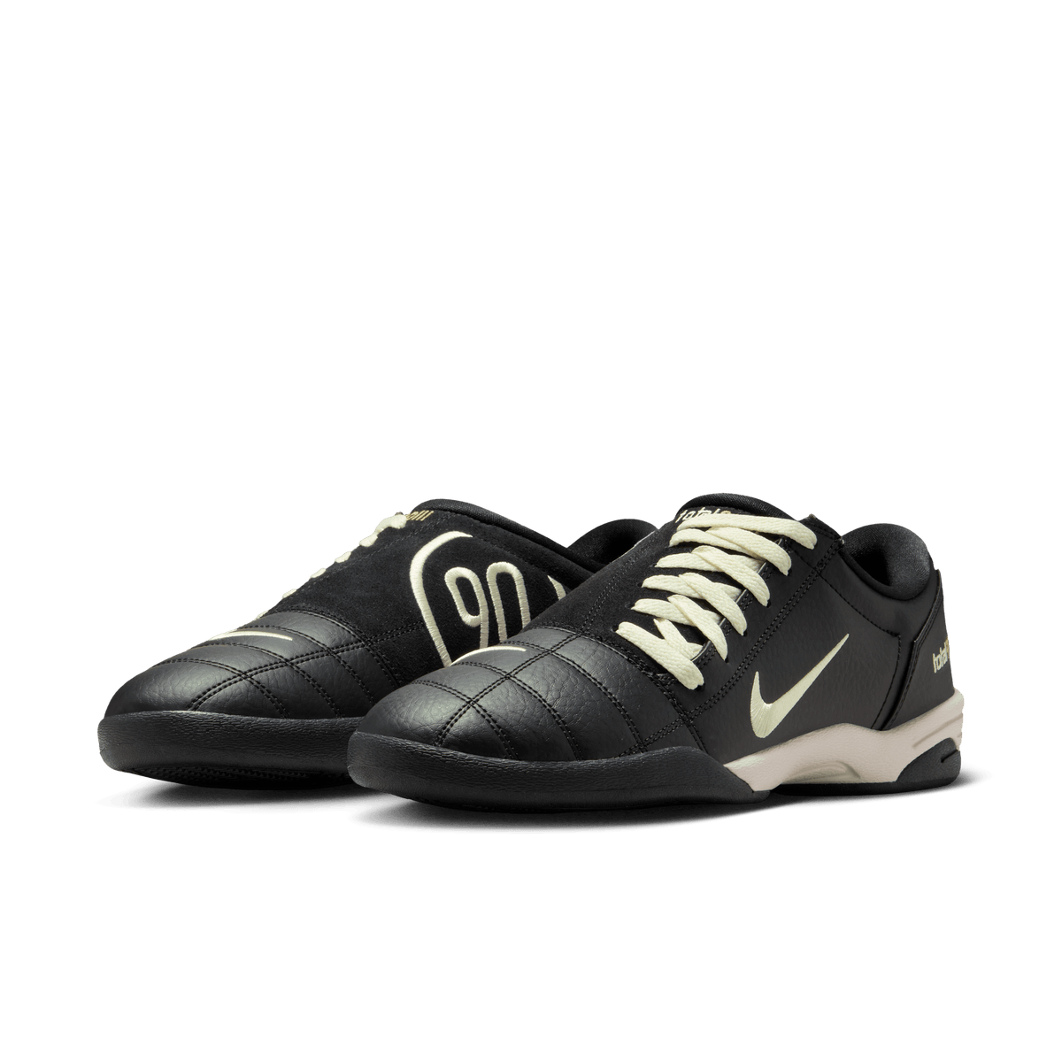 Nike Youth Total 90-Black/Coconut Milk/Metallic Gold product image 5, provided for visual reference and product detail review