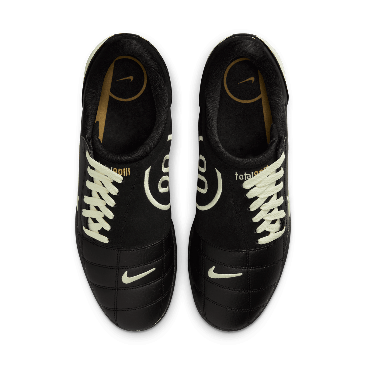 Nike Total 90-Black/Coconut Milk/Metallic Gold product image 3, provided for visual reference and product detail review