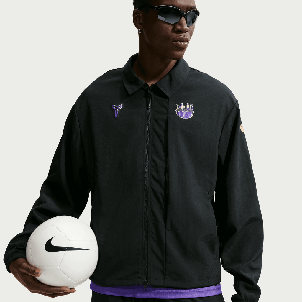 Nike Kobe Bryant FC Barcelona Away Men Soccer Woven Jacket product image 1, provided for visual reference and product detail