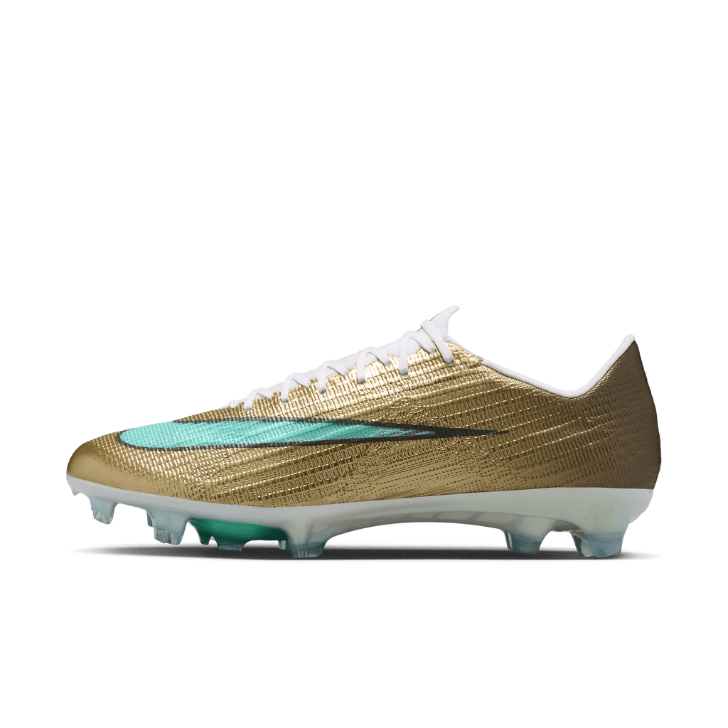 Nike Mercurial Superfly Youth 11 Elite "Kylian Mbappé"/ Metallic Gold/Green Glow product image 13, provided for visual