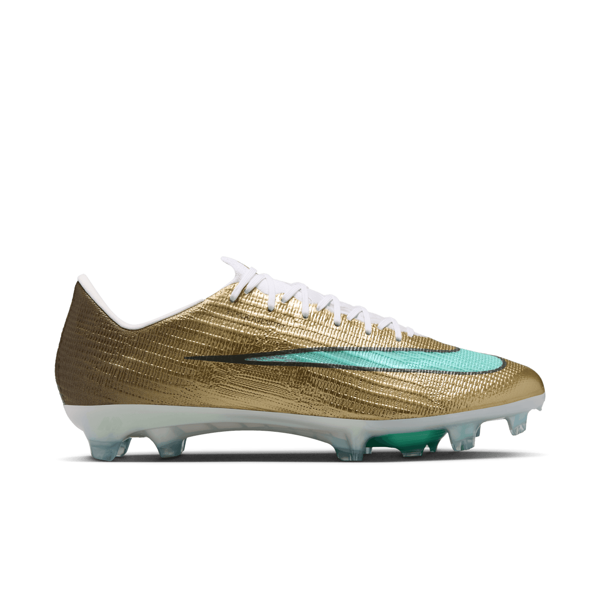 Nike Mercurial Superfly Youth 11 Elite "Kylian Mbappé"/ Metallic Gold/Green Glow product image 1, provided for visual