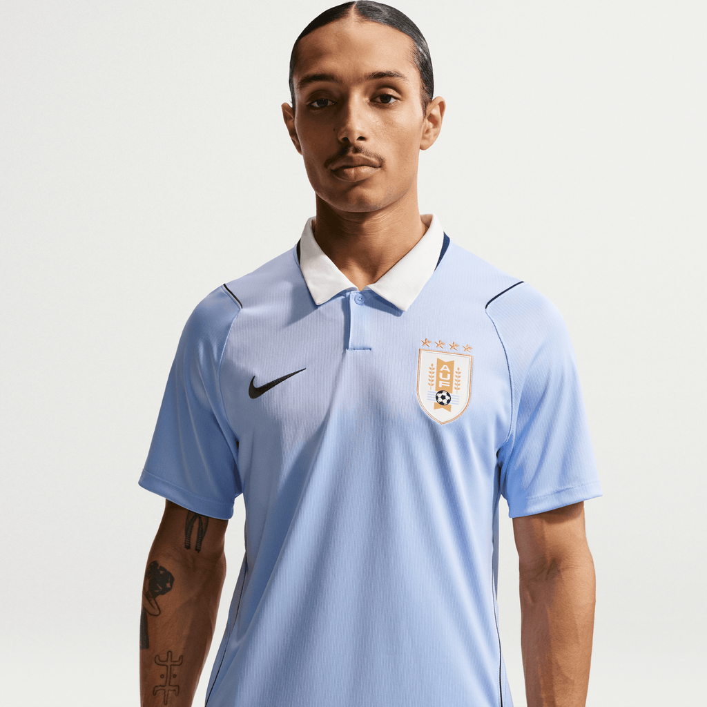 Nike Uruguay Stadium Home Men Dri-FIT Soccer Replica Jersey 2026 product image 4, provided for visual reference and product