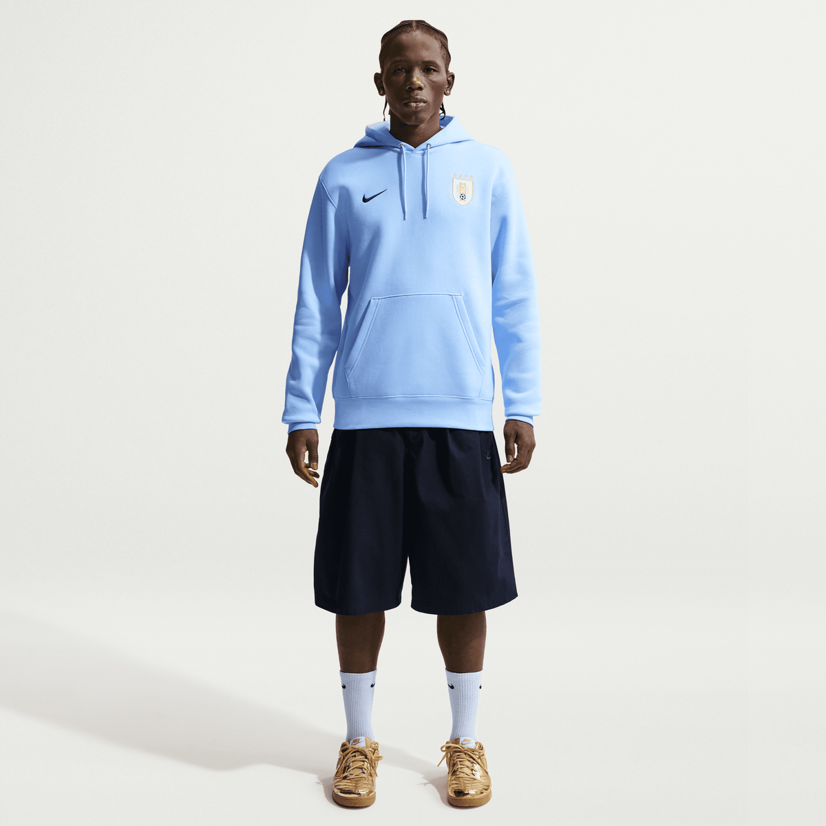 Nike Uruguay Club Men Soccer Pullover Hoodie product image 4, provided for visual reference and product detail review