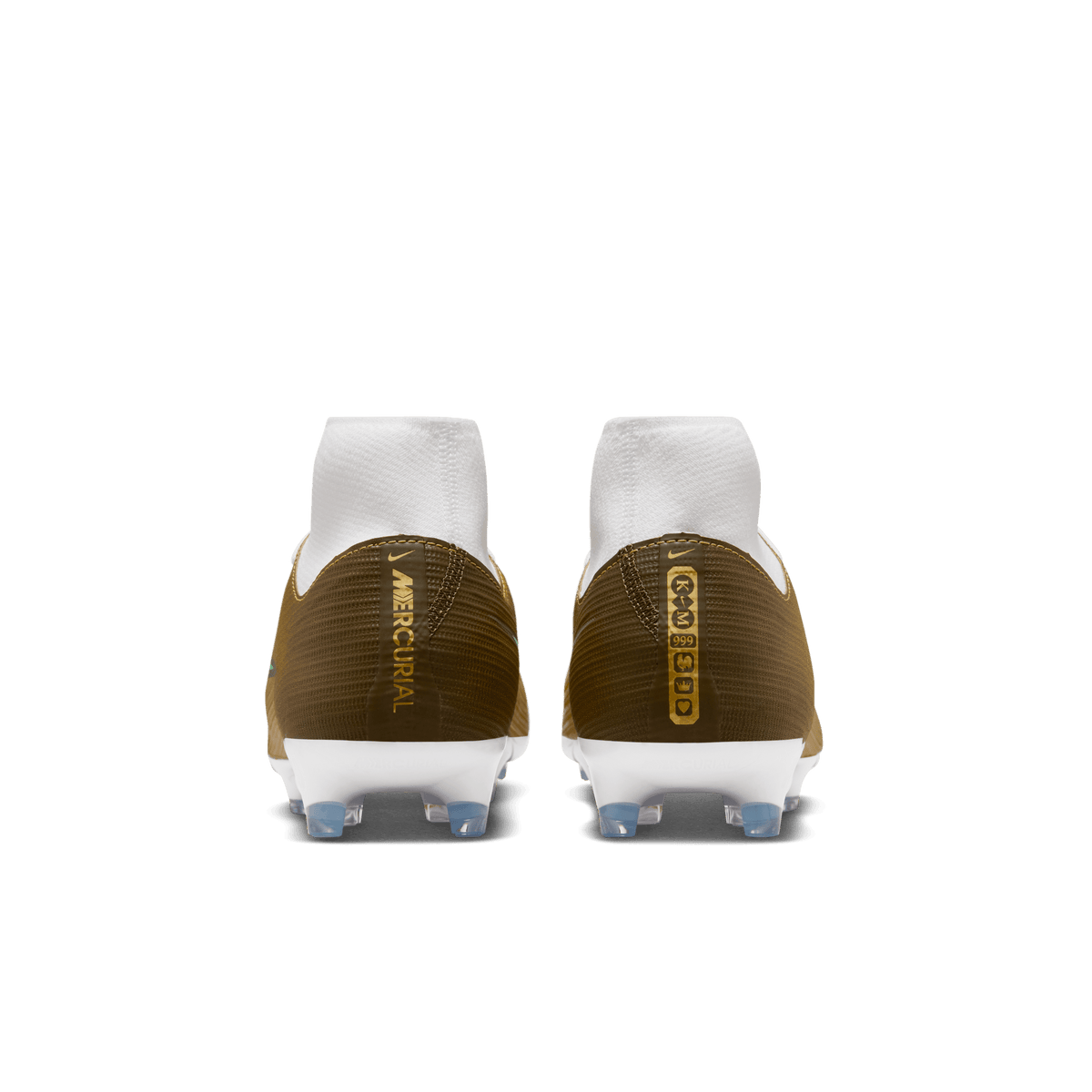 Nike Youth Mercurial Superfly 11 Academy "Kylian Mbappé" FG/MG-METALLIC GOLD/GREEN GLOW product image 2, provided for visual