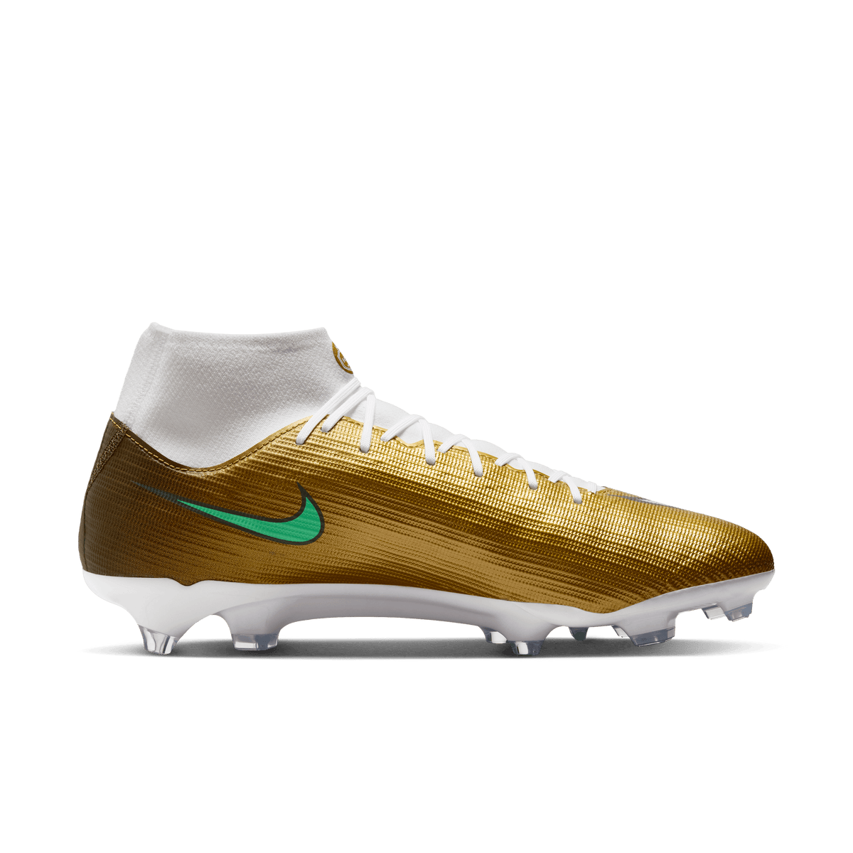 Nike Nike Mercurial Superfly 11 Academy "Kylian Mbappé" FG/MG -METALLIC GOLD/GREEN GLOW product image 10, provided for