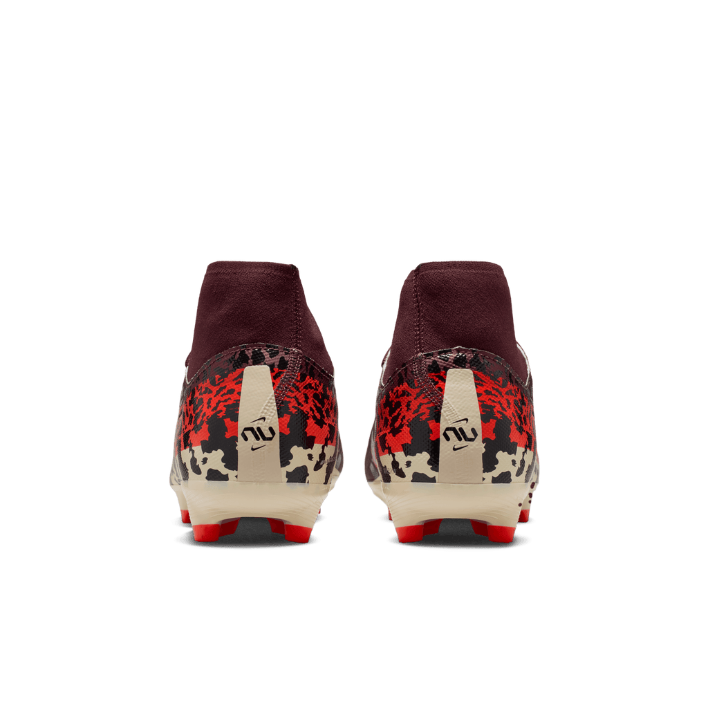 Nike United Mercurial Superfly 10 Academy-Burgundy /Red/Metallic Silver product image 5, provided for visual reference and