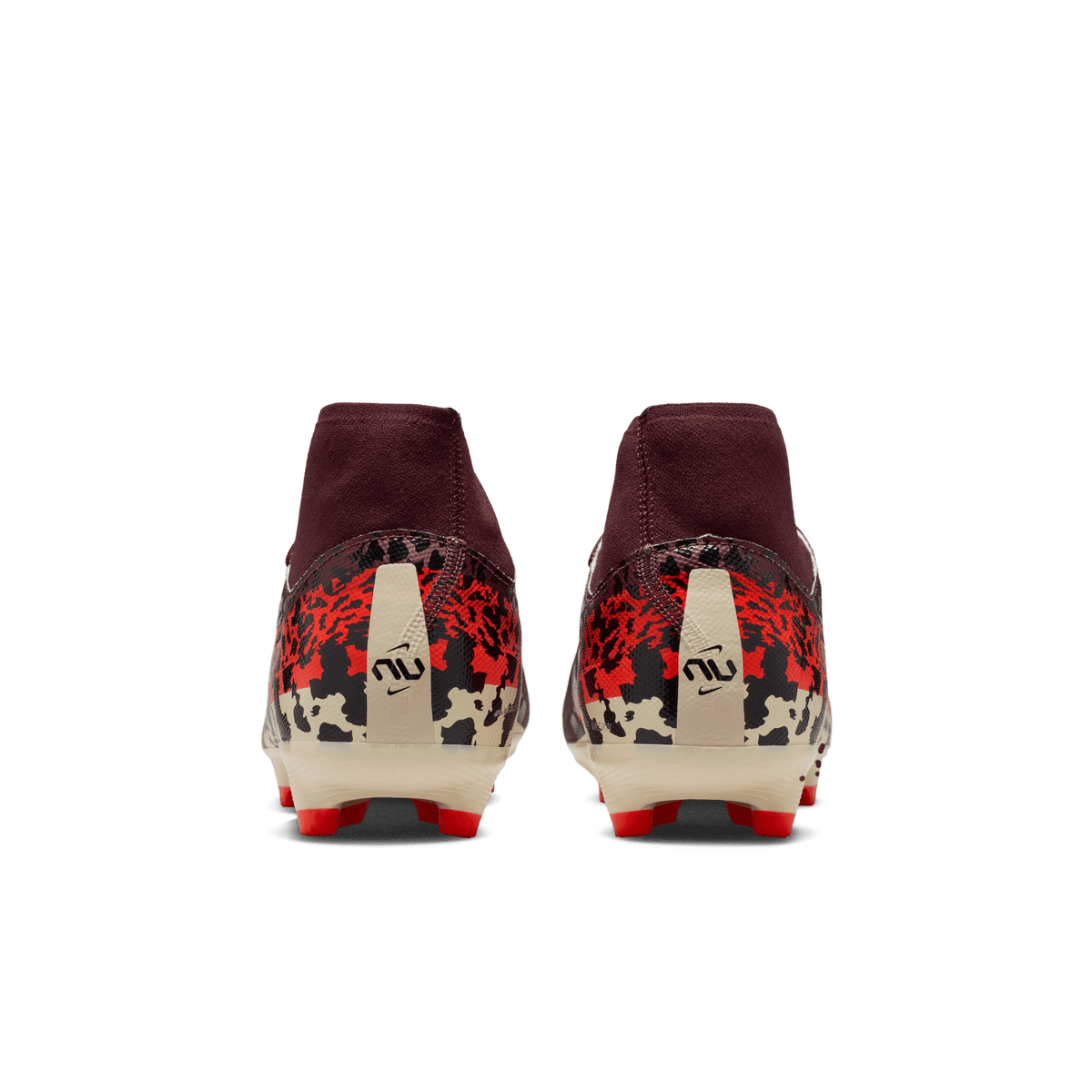 Nike Youth United Mercurial Superfly 10 Academy-Burgundy /Red/Metallic Silver product image 5, provided for visual reference