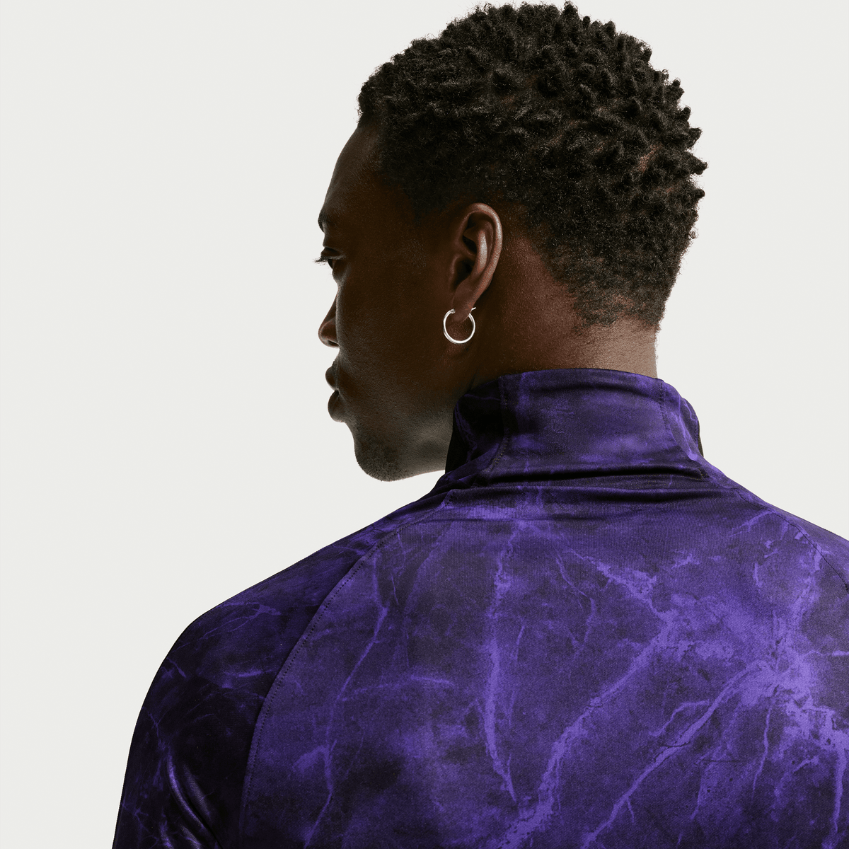 Nike FC Barcelona Strike Away Men Kobe Dri-FIT Soccer Knit Pre-Match Drill Top product image 2, provided for visual