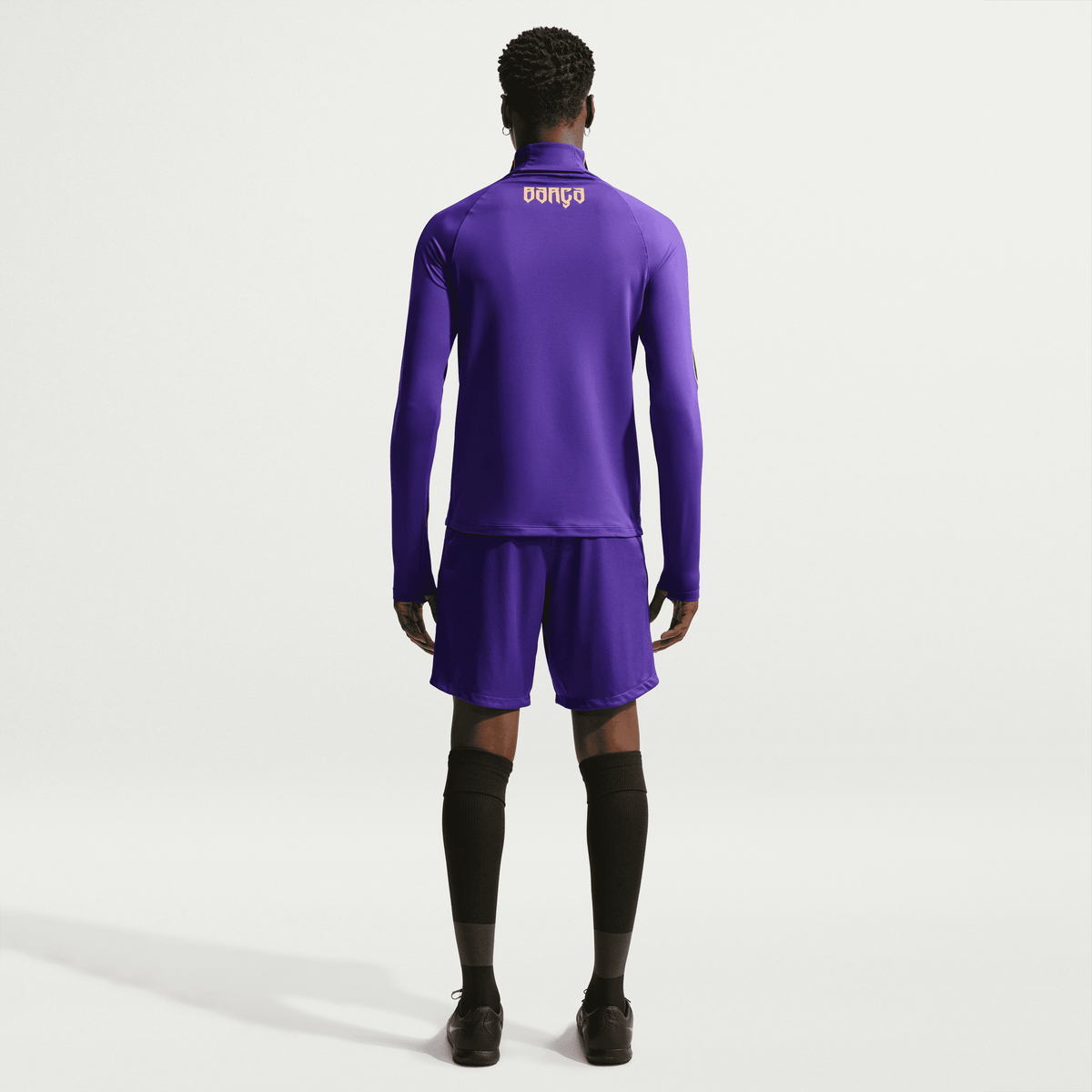 Nike FC Barcelona Strike Away Men Kobe Dri-FIT Soccer Knit Pre-Match Drill Top product image 2, provided for visual