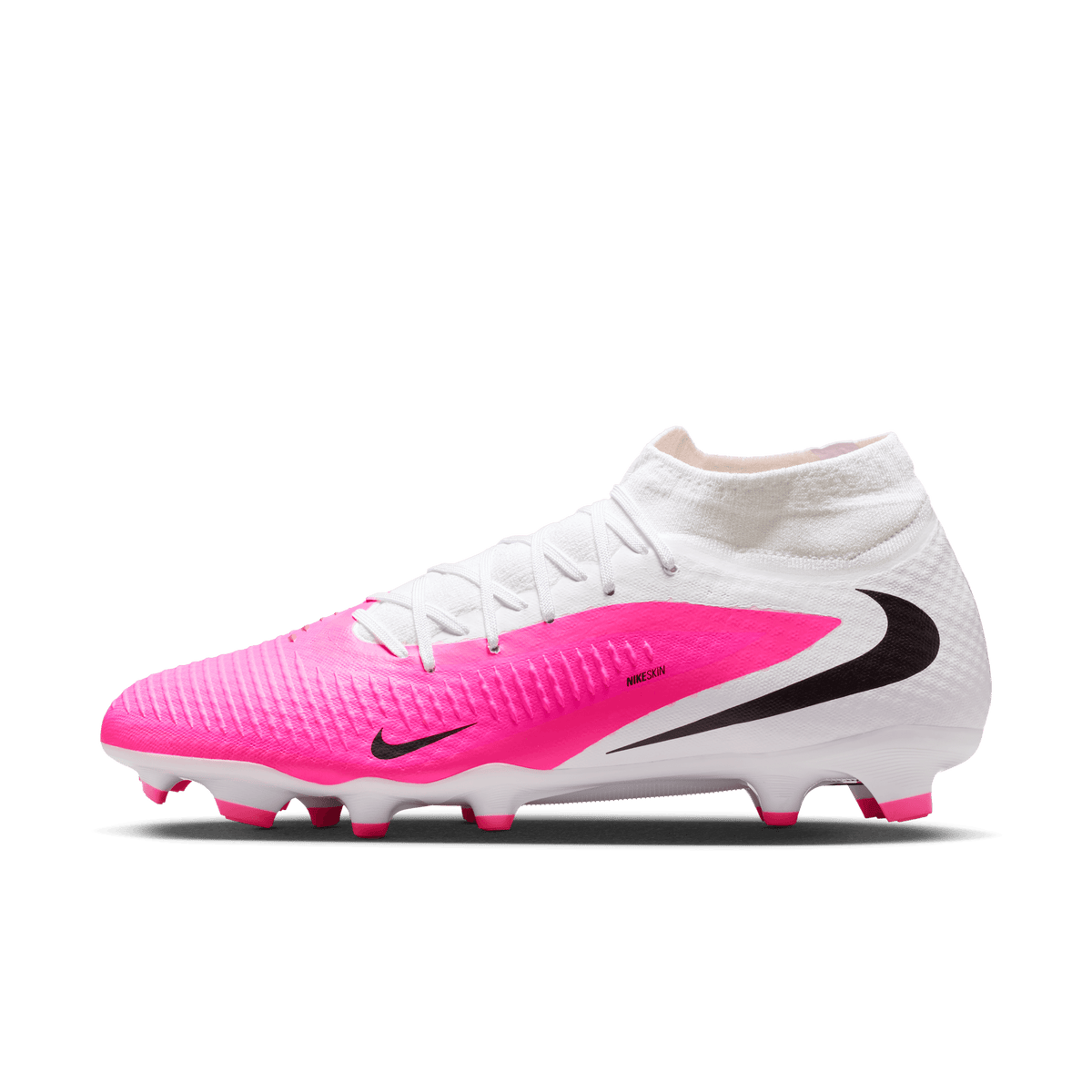 Nike Phantom 6 High Academy Multi-Ground Soccer Cleats-Multi-Color/Black product image 12, provided for visual reference and