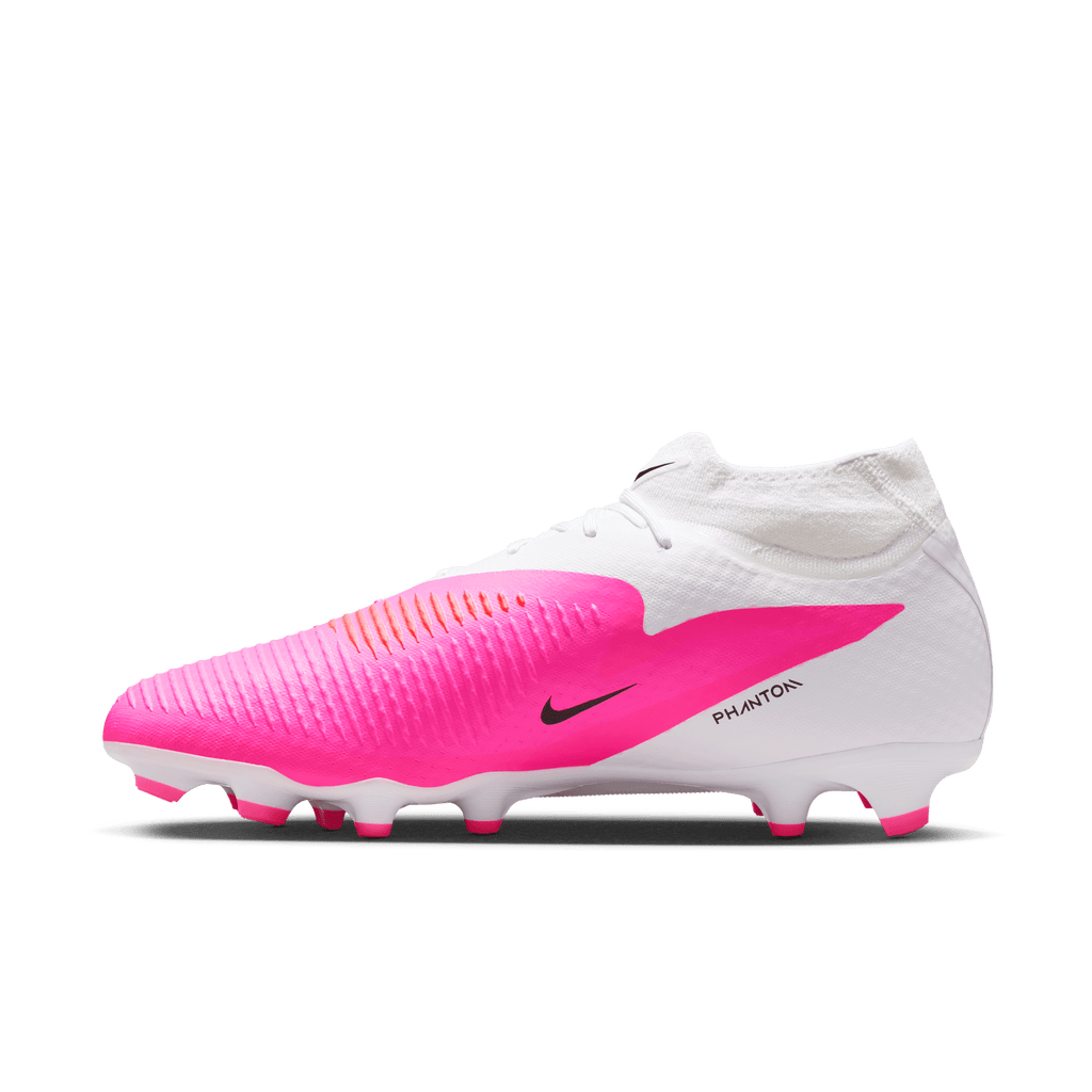 Nike Phantom 6 High Academy Multi-Ground Soccer Cleats-Multi-Color/Black product image 9, provided for visual reference and