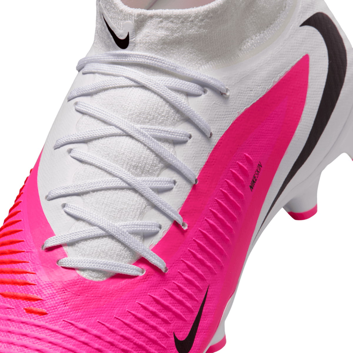 Nike Phantom 6 High Academy Multi-Ground Soccer Cleats-Multi-Color/Black product image 3, provided for visual reference and