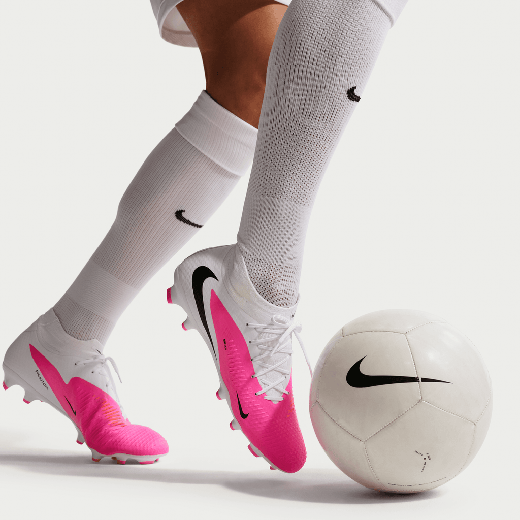 Nike Phantom 6 High Academy Multi-Ground Soccer Cleats-Multi-Color/Black product image 2, provided for visual reference and