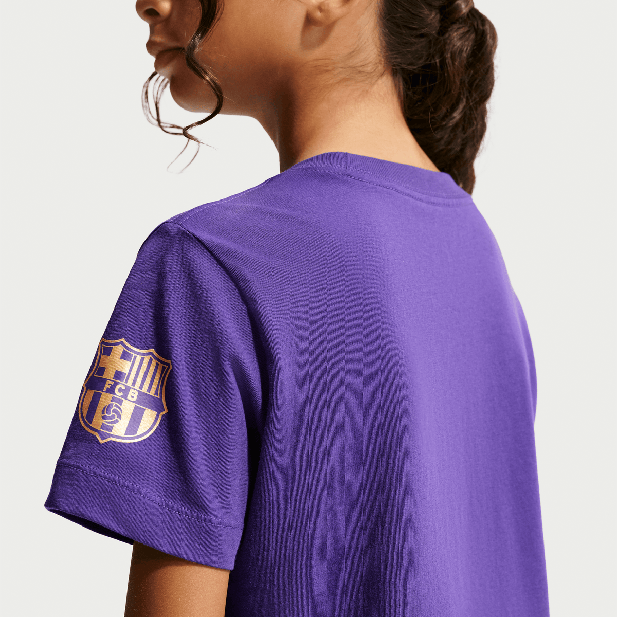 Nike Youth Kobe Bryant FC Barcelona Away - Purple product image 3, provided for visual reference and product detail review
