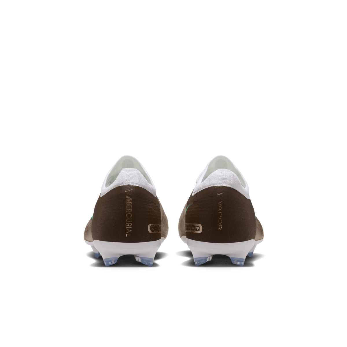 Nike Jr. Mercurial Vapor 17 Pro "Kylian Mbappé" FG-METALLIC GOLD/GREEN GLOW product image 7, provided for visual reference