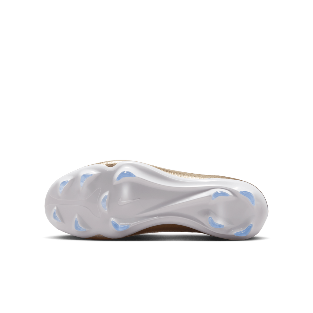 Nike Jr. Mercurial Vapor 17 Pro "Kylian Mbappé" FG-METALLIC GOLD/GREEN GLOW product image 6, provided for visual reference