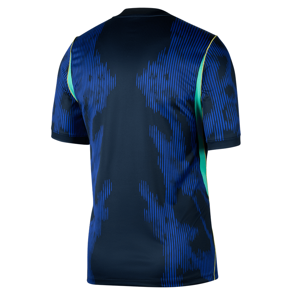 Nike Men Brazil Stadium Away Men Jordan Dri-FIT Soccer Replica Jersey product image 2, provided for visual reference and