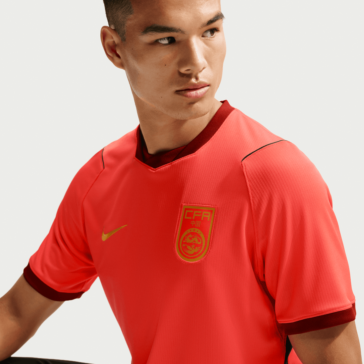Nike Men China Stadium Away Dri-FIT Soccer Replica Jersey 2026 product image 3, provided for visual reference and product