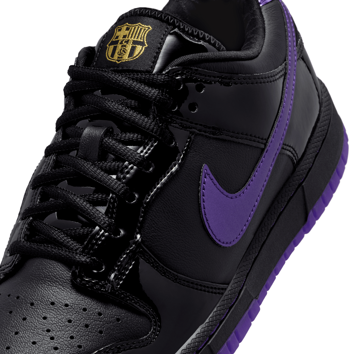 Nike Kobe Bryant x FC Barcelona Dunk Low Protro - Black/Field Purple product image 5, provided for visual reference and