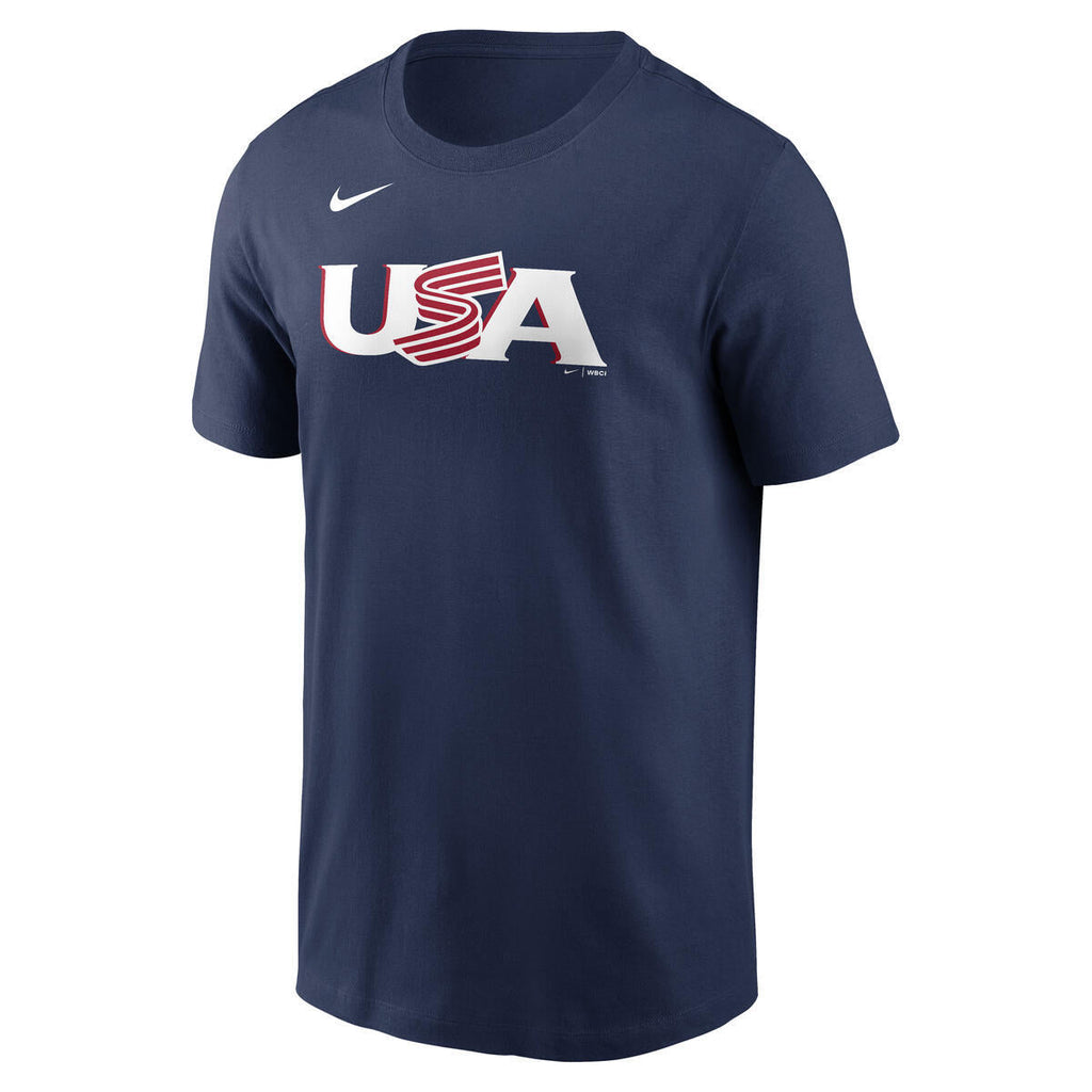 Alex Bregman USA World Baseball Classic 2026 Nike Navy Player T-Shirt - Adult product image 3, provided for visual reference
