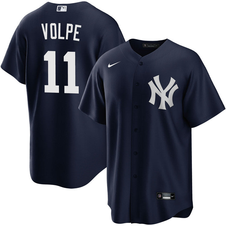Anthony Volpe New York Yankees Alternate Jersey - Navy product image 1
