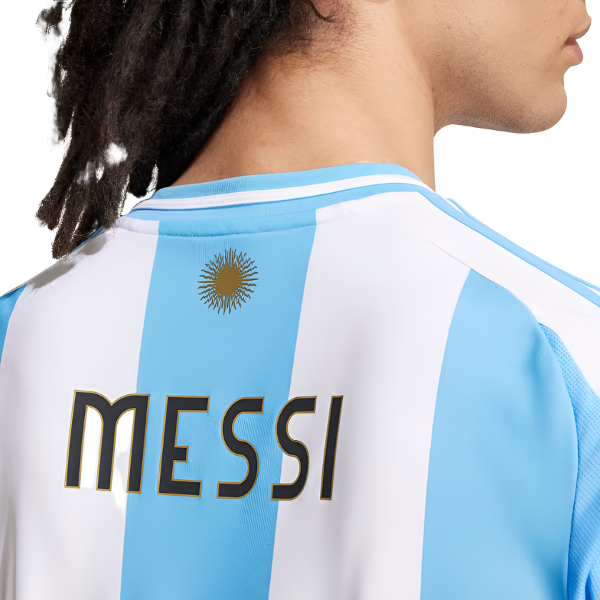 Adidas Men Argentina (MESSI #10) Home Stadium Jersey 2024 product image 4, provided for visual reference and product detail